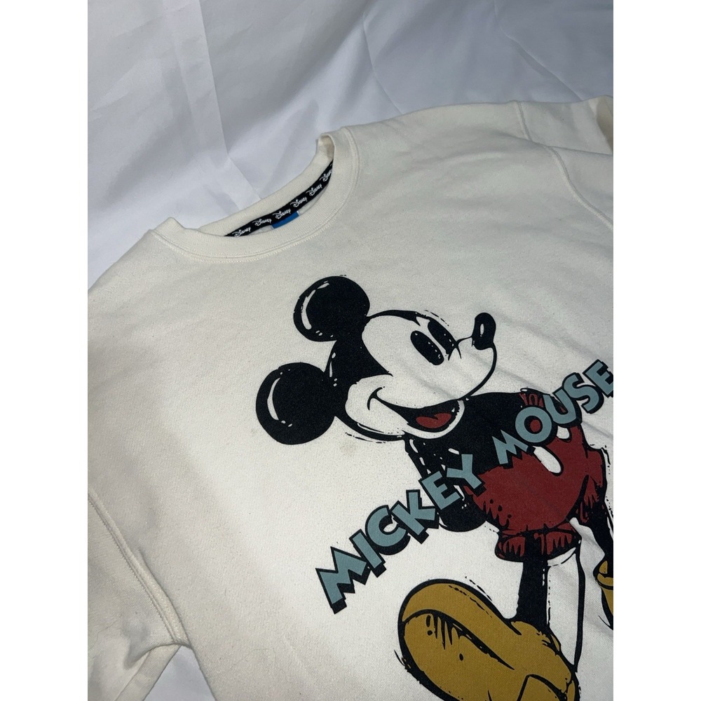Vintage Graphic Disney Mickey Mouse Sweatshirt Men's Medium